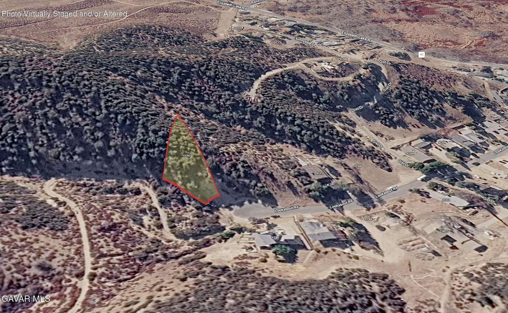 0.2 Acres of Residential Land for Sale in Lake Hughes, California