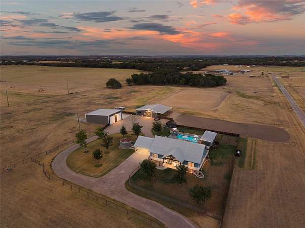 10 Acres of Land with Home for Sale in Stephenville, Texas