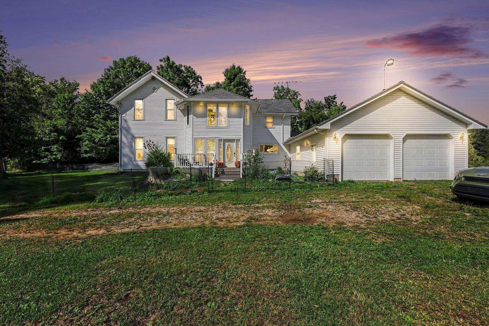 5 Acres of Land with Home for Sale in Jonesville, Michigan