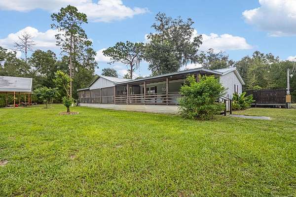 2.5 Acres of Land with Home for Sale in Chiefland, Florida