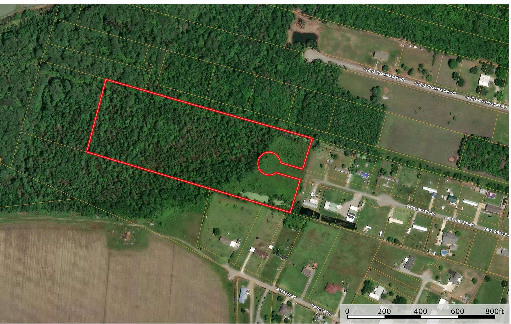 11.4 Acres of Land for Sale in St. Martinville, Louisiana