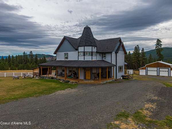 10.2 Acres of Land with Home for Sale in St. Maries, Idaho