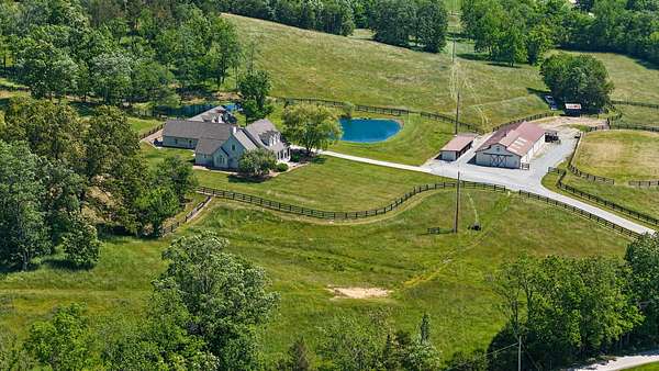 40.3 Acres of Land with Home for Sale in Sadieville, Kentucky