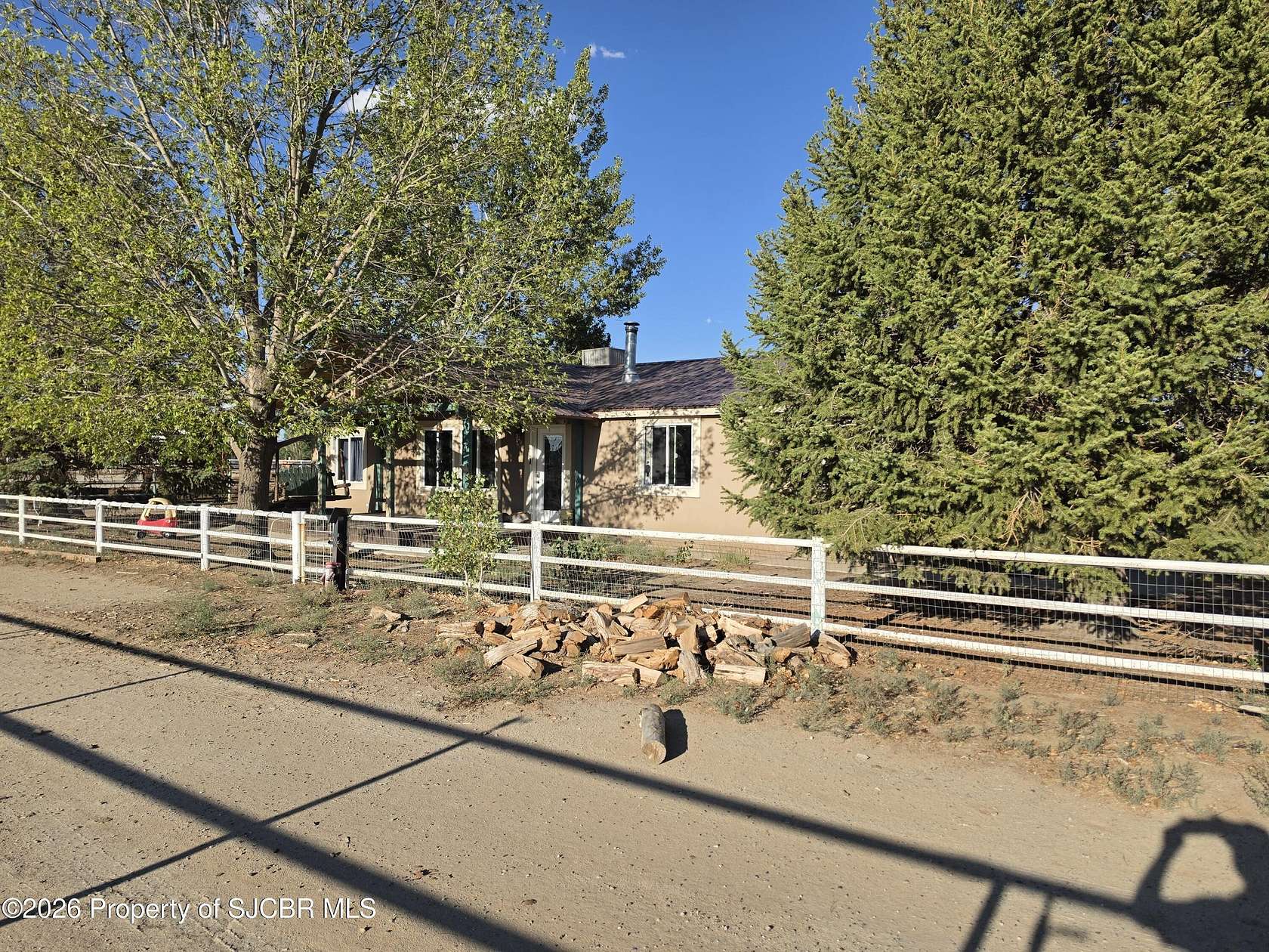 4 Acres of Land with Home for Sale in Bloomfield, New Mexico