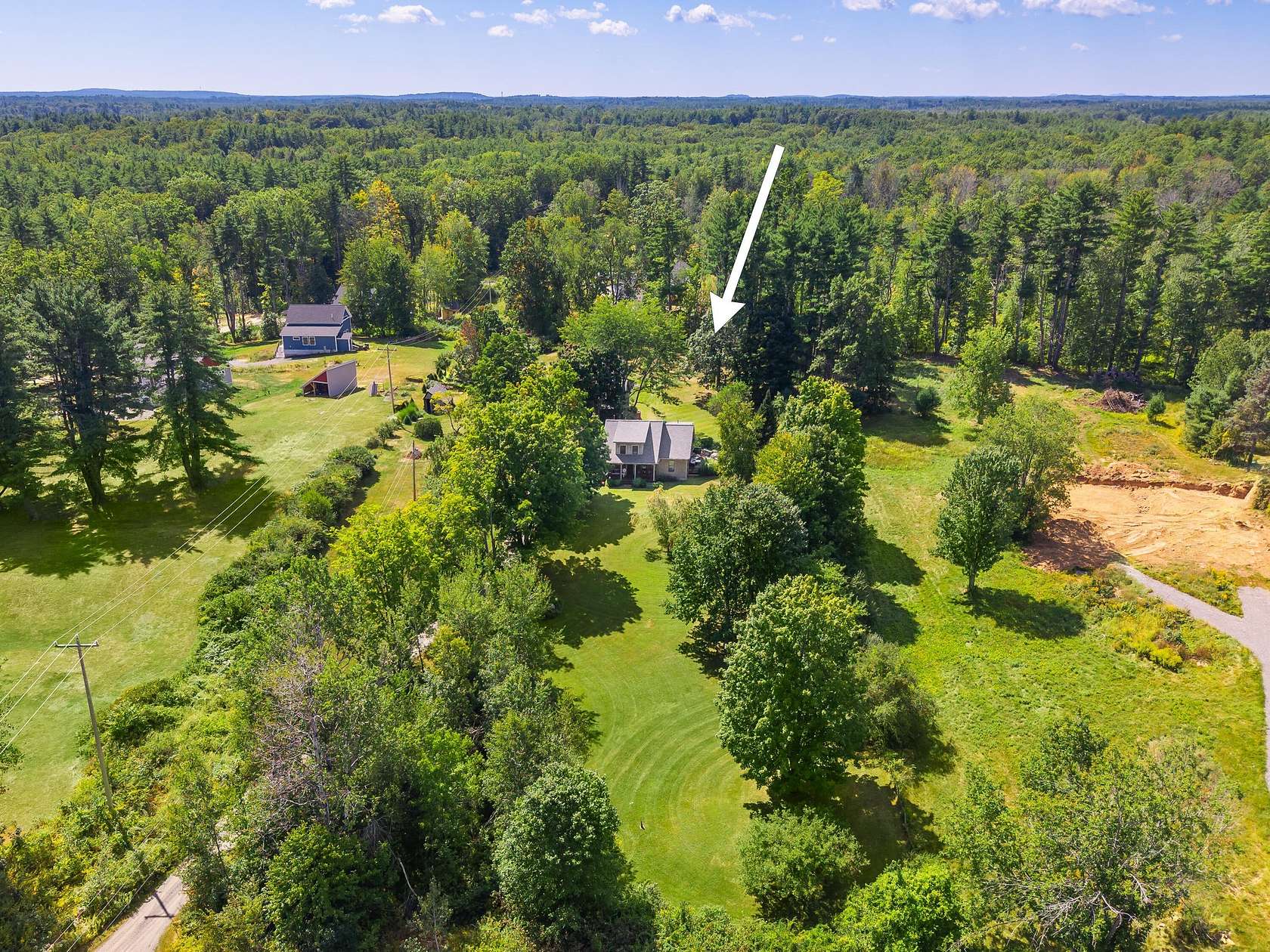 2.7 Acres of Land with Home for Sale in North Berwick, Maine