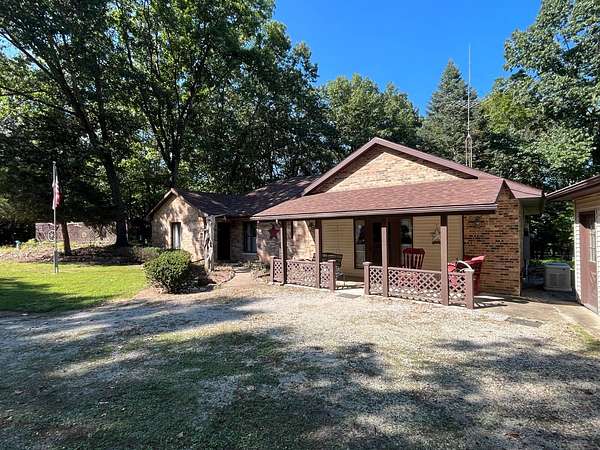 38 Acres of Land with Home for Auction in Cayuga, Indiana