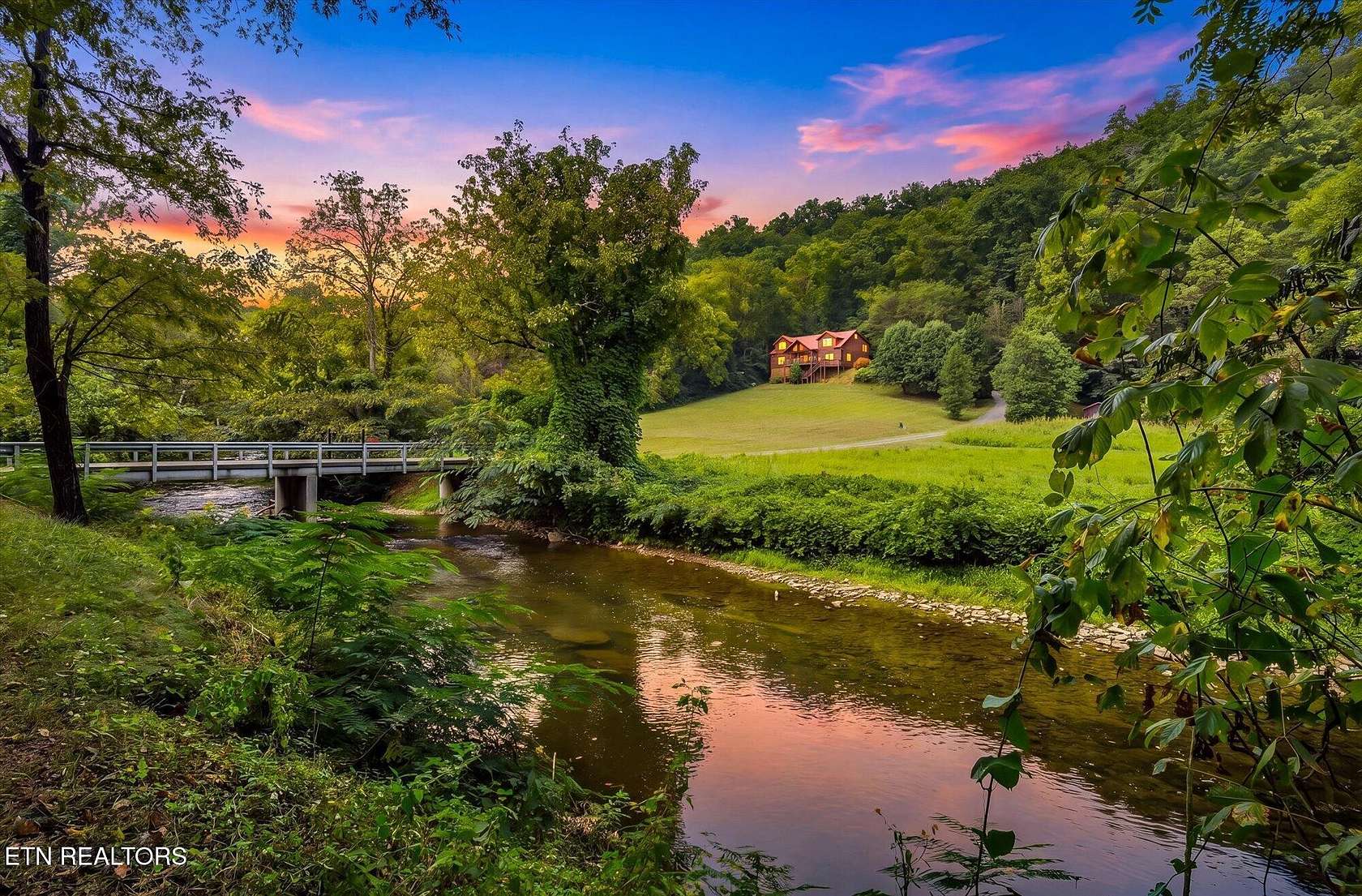 22.7 Acres of Recreational Land with Home for Sale in Cosby, Tennessee