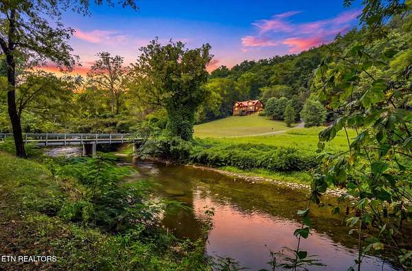 22.7 Acres of Recreational Land with Home for Sale in Cosby, Tennessee