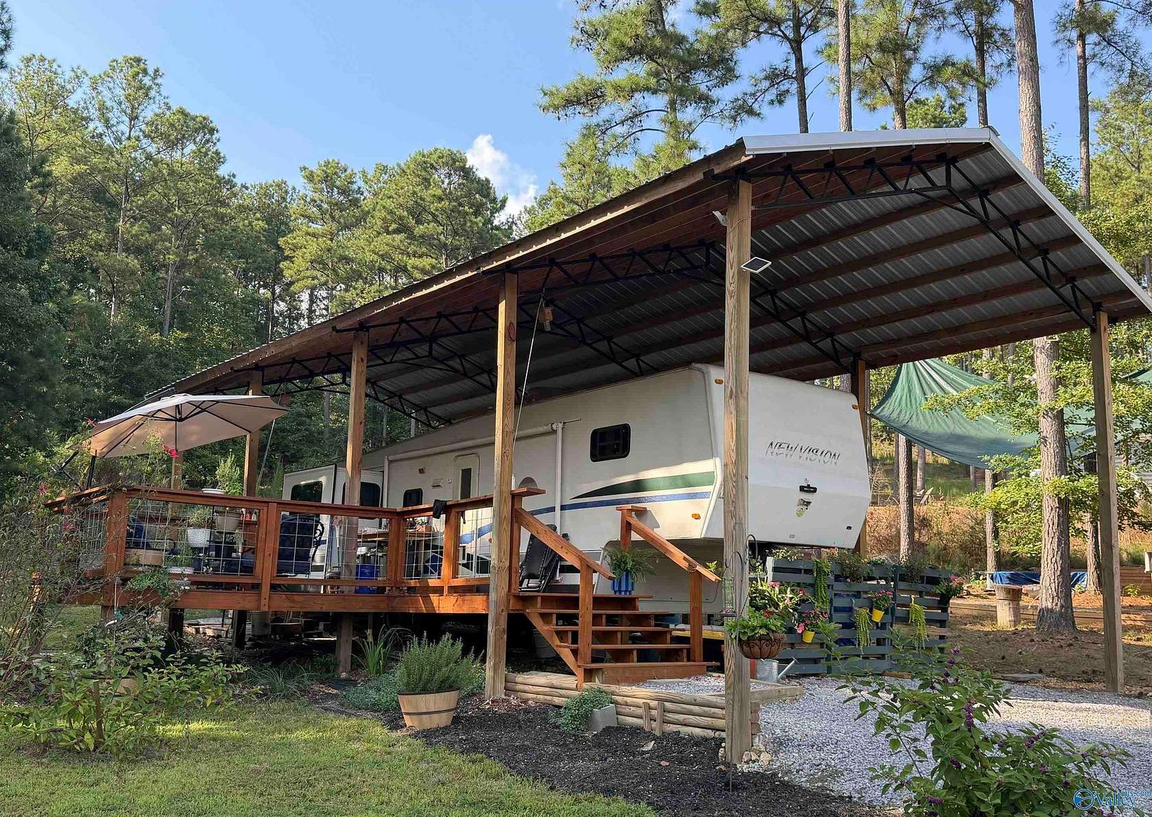 0.5 Acres of Land with Home for Sale in Cedar Bluff, Alabama