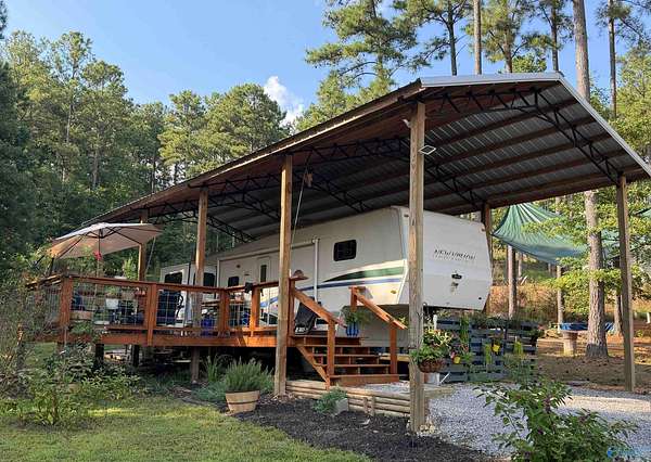0.5 Acres of Land with Home for Sale in Cedar Bluff, Alabama