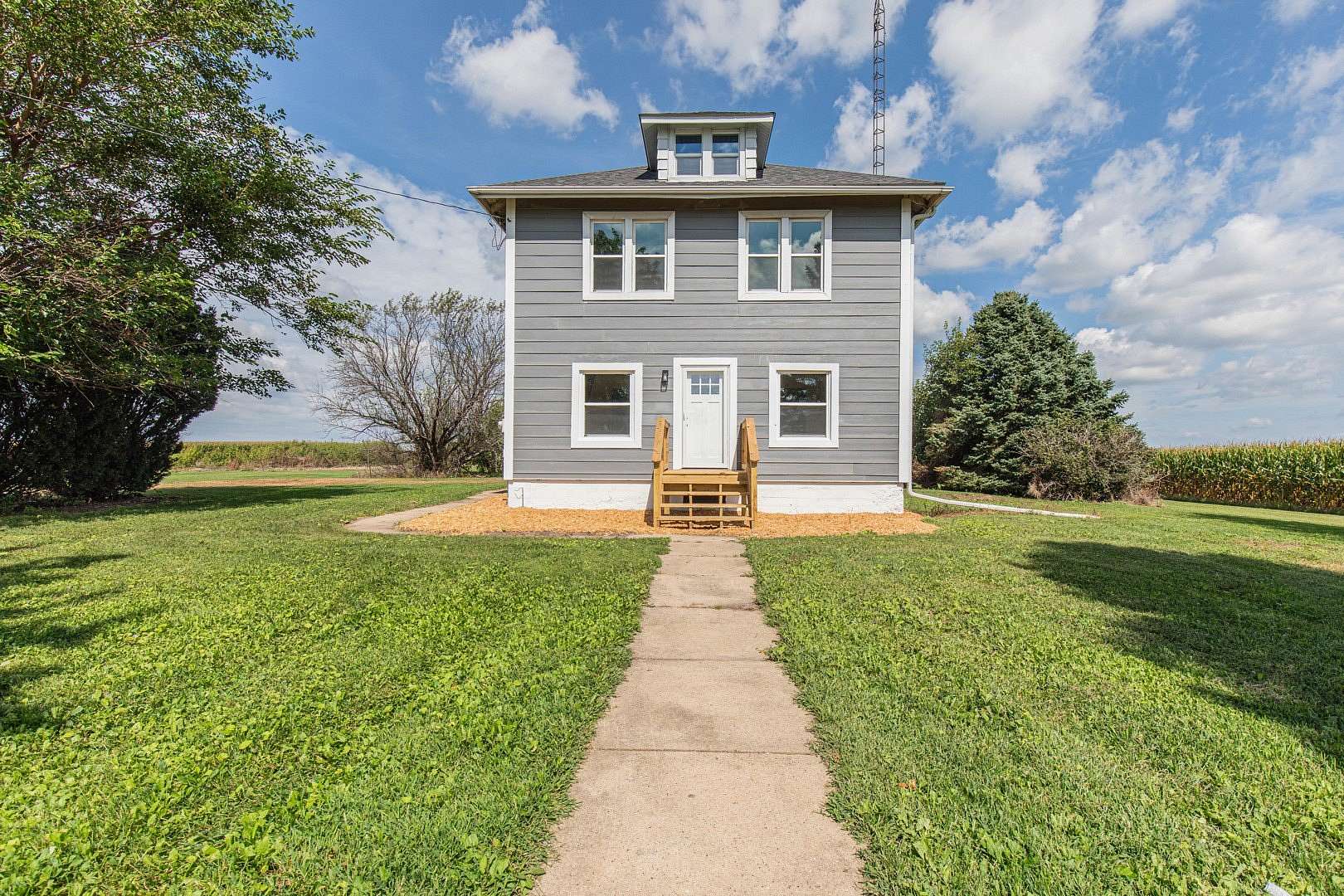 3.26 Acres of Land with Home for Sale in La Moille, Illinois