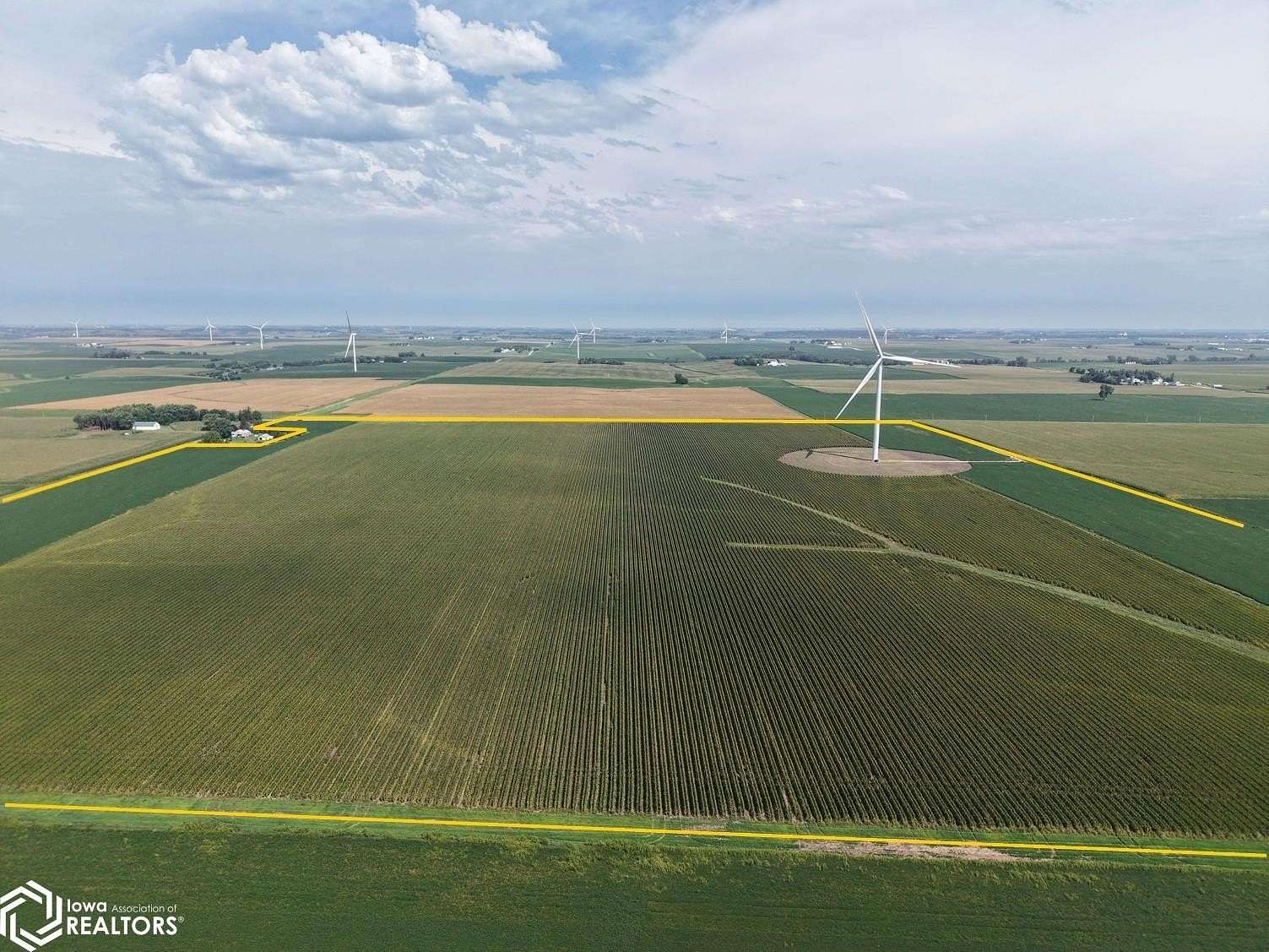 153 Acres of Agricultural Land for Sale in Traer, Iowa