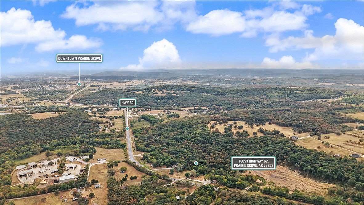 7.19 Acres of Land for Sale in Prairie Grove, Arkansas