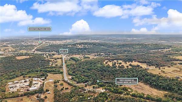 7.19 Acres of Land for Sale in Prairie Grove, Arkansas