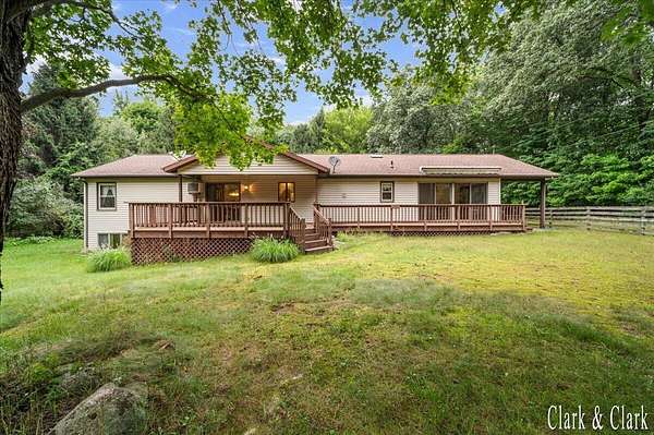 3.85 Acres of Land with Home for Sale in Lowell, Michigan