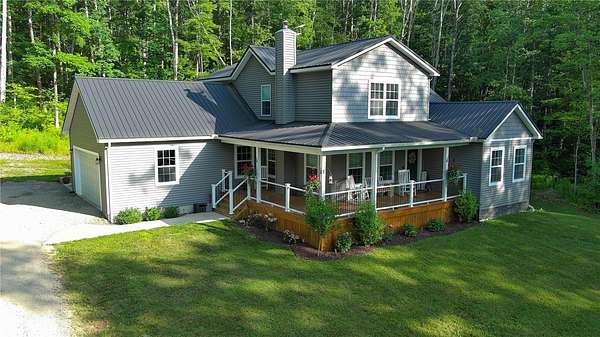 68.1 Acres of Recreational Land with Home for Sale in Lindley, New York