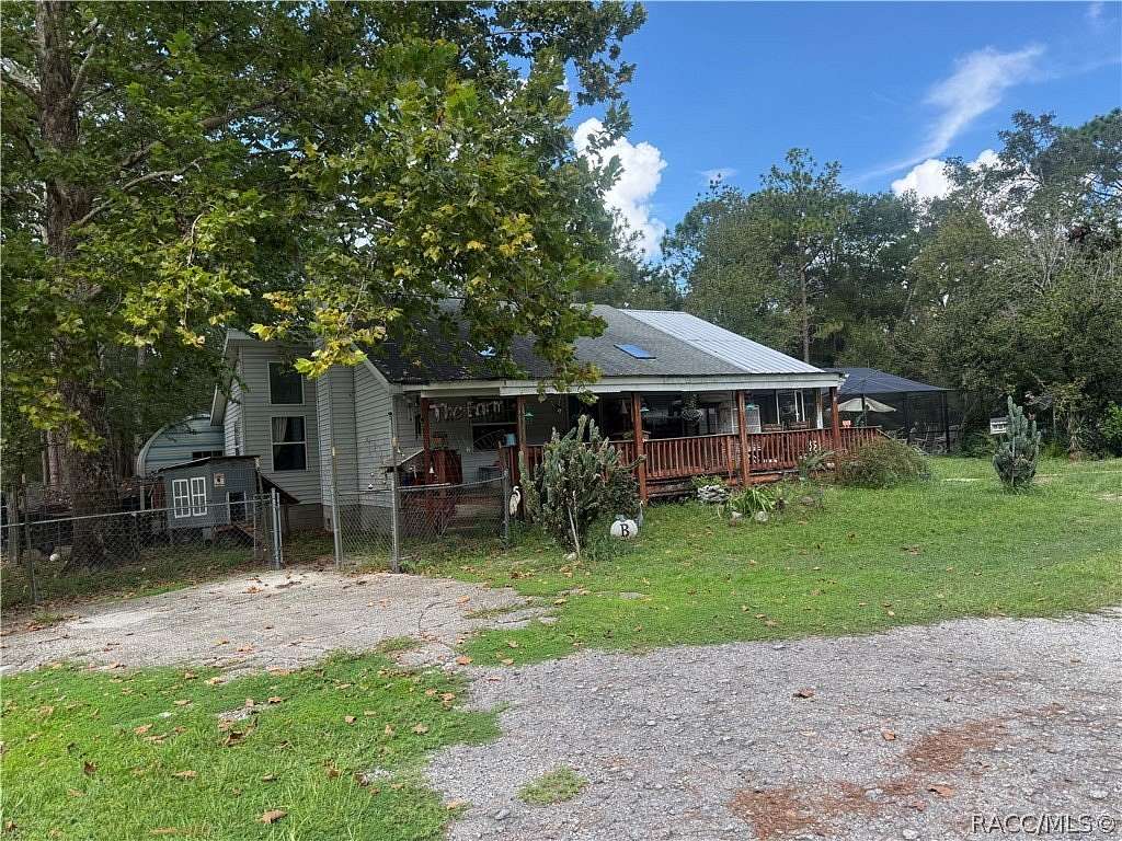 4.8 Acres of Land with Home for Sale in Crystal River, Florida