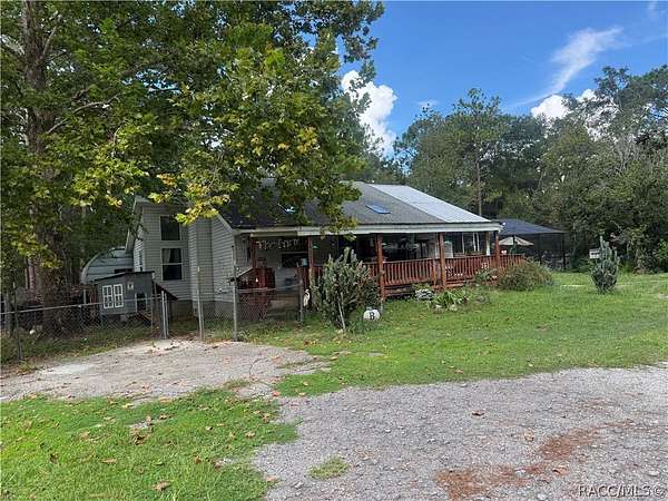 4.8 Acres of Land with Home for Sale in Crystal River, Florida