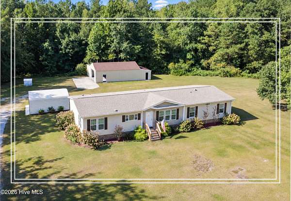 5.13 Acres of Land with Home for Sale in Ridge Spring, South Carolina