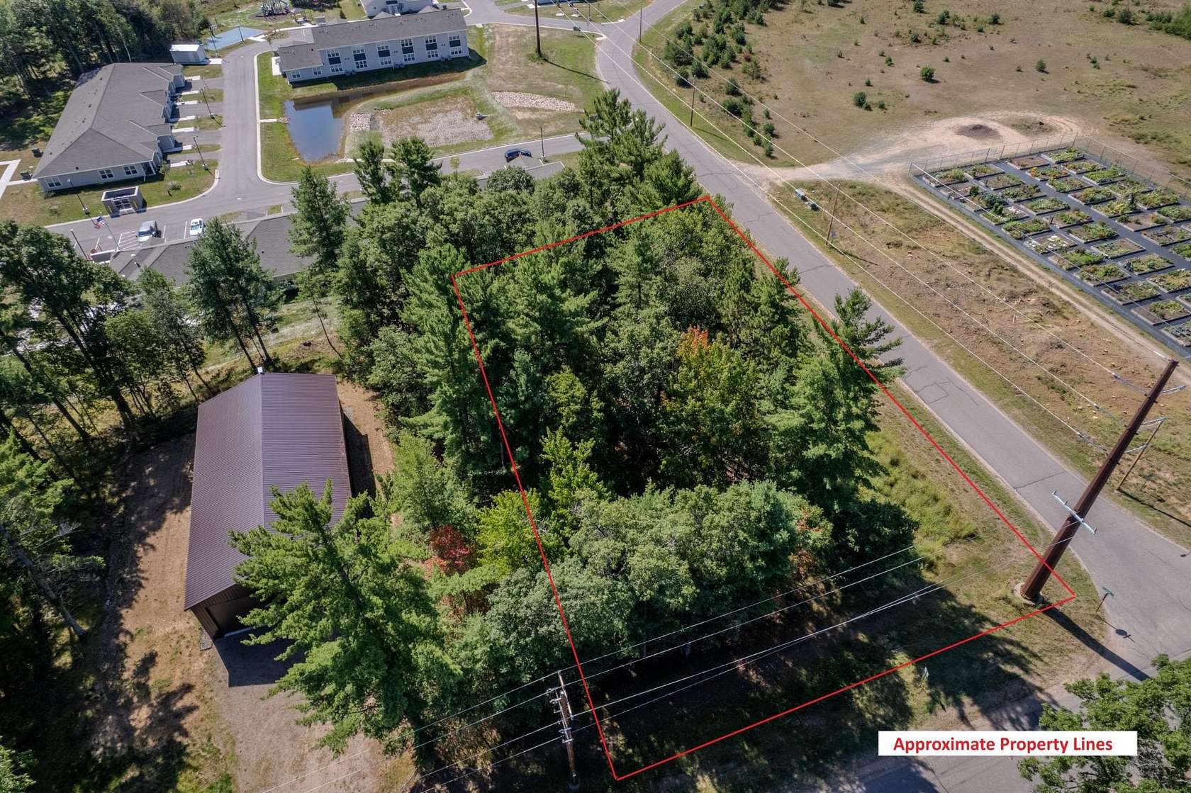 0.68 Acres of Commercial Land for Sale in Woodruff, Wisconsin