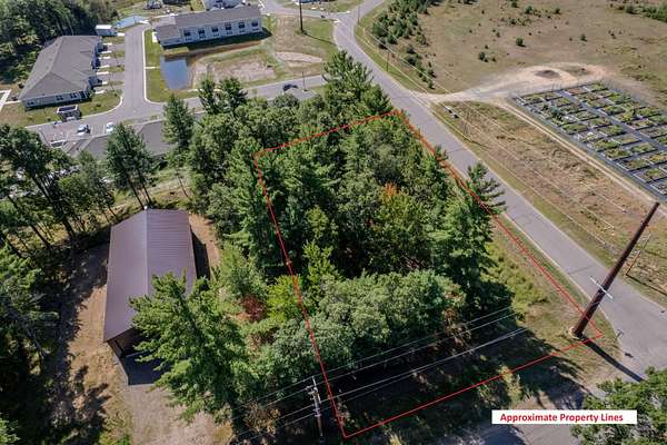 0.68 Acres of Commercial Land for Sale in Woodruff, Wisconsin