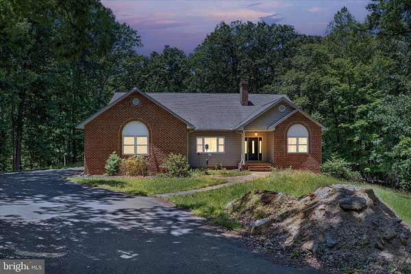 6.86 Acres of Land with Home for Sale in Fredericksburg, Virginia