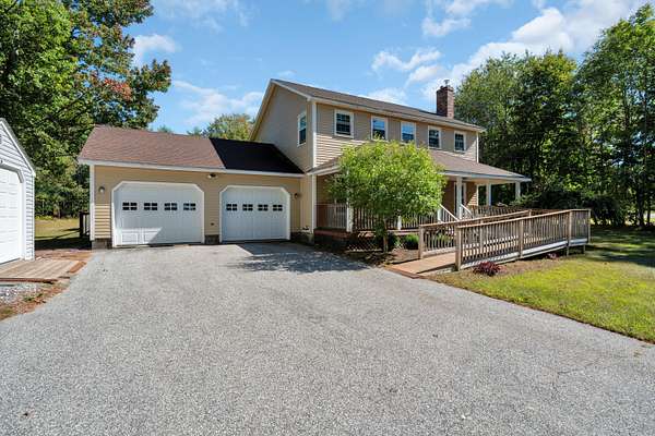 2.6 Acres of Land with Home for Sale in Casco, Maine