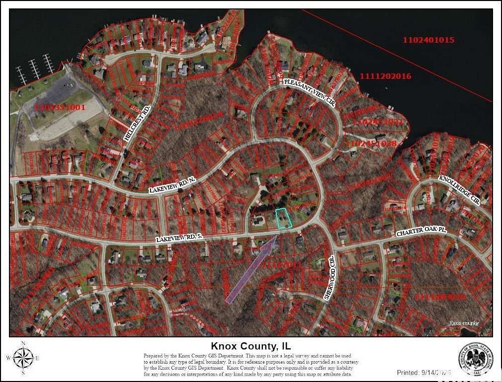 0.24 Acres of Residential Land for Sale in Dahinda, Illinois