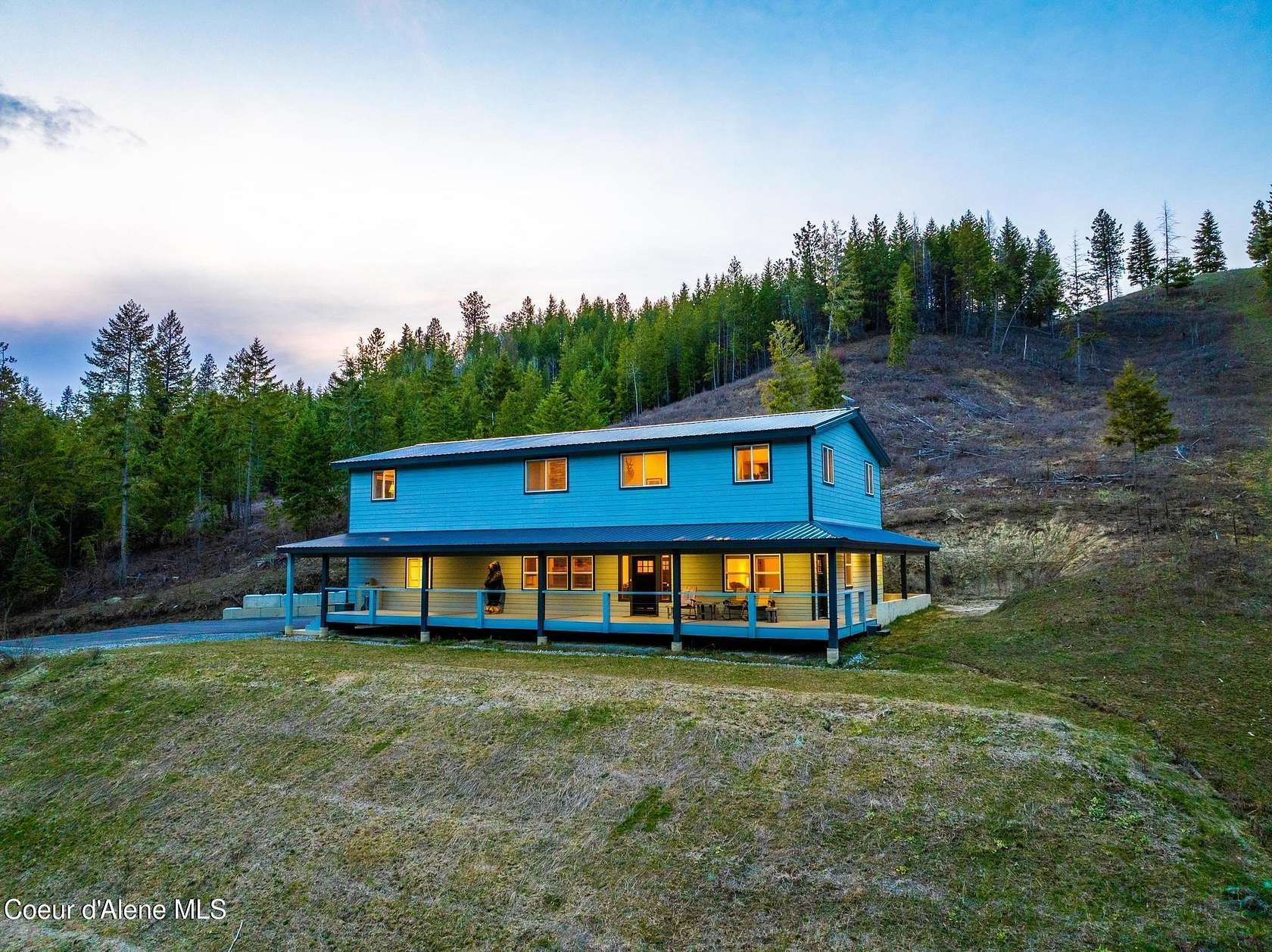 5 Acres of Land with Home for Sale in Naples, Idaho