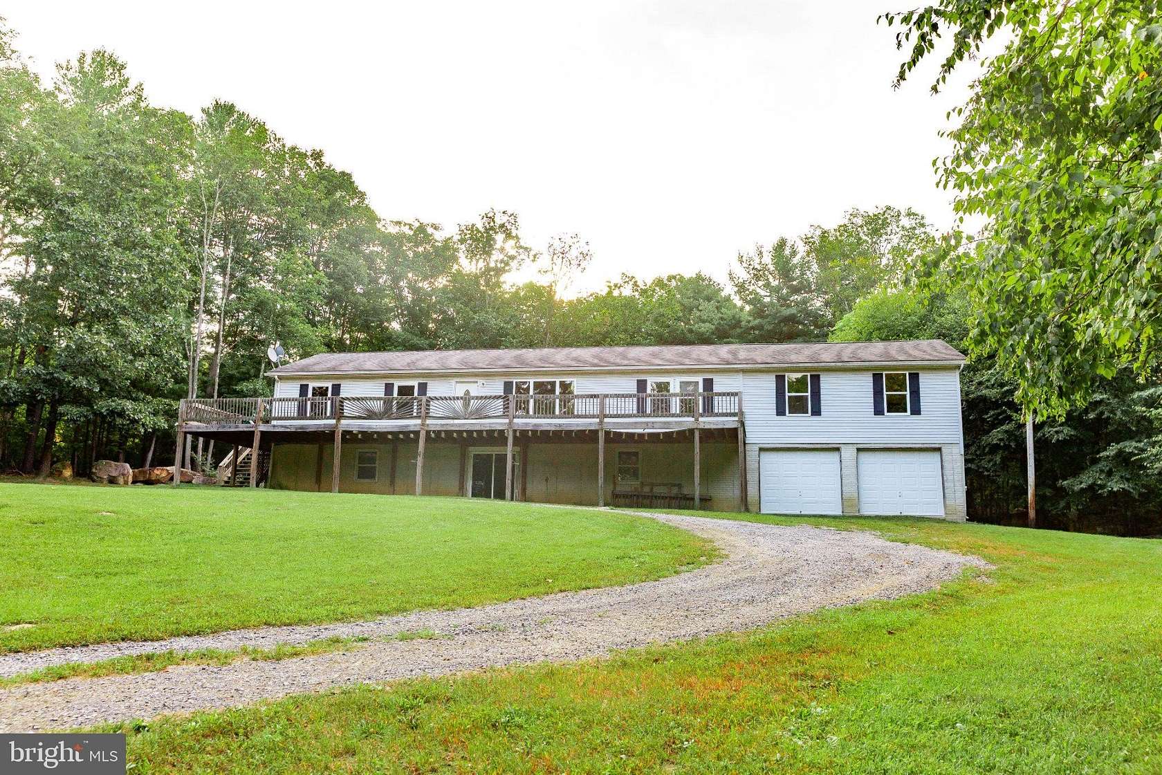 2.57 Acres of Land with Home for Sale in Capon Bridge, West Virginia