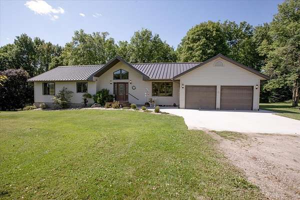 20.3 Acres of Recreational Land with Home for Sale in Menomonie, Wisconsin