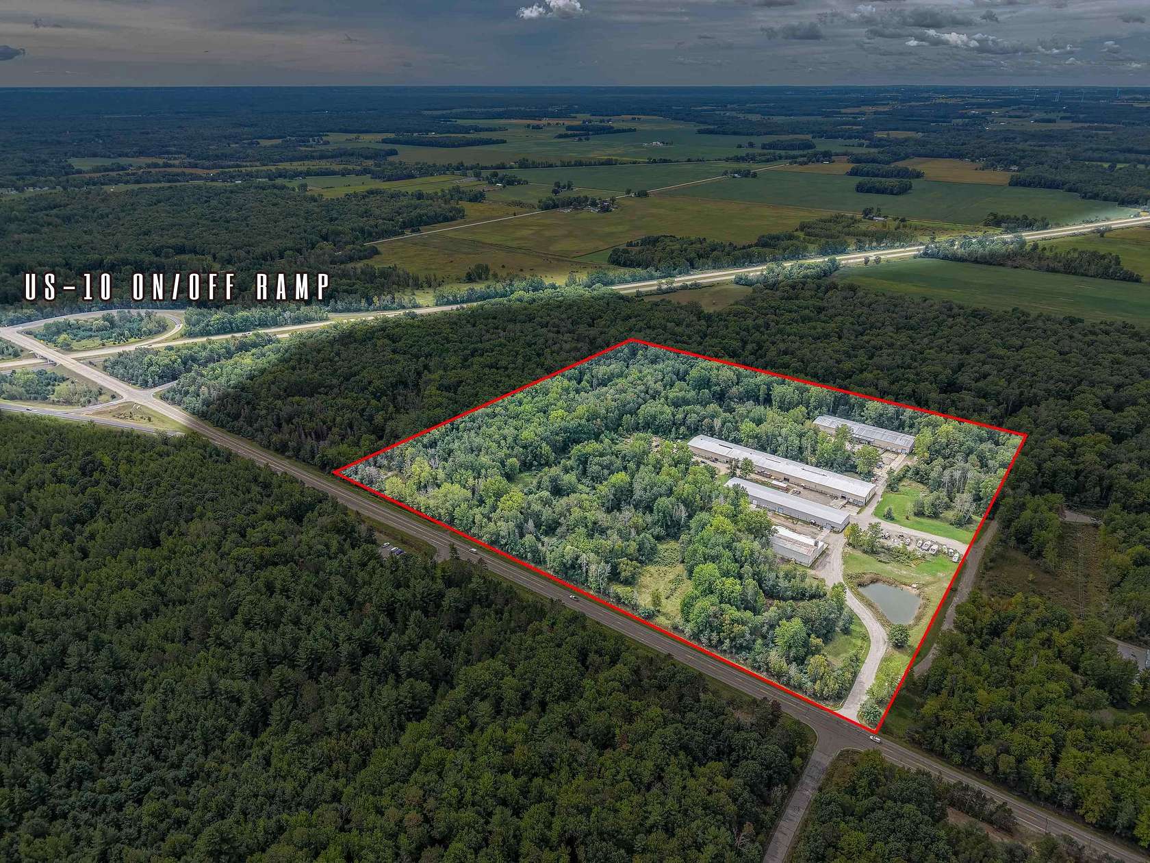 40 Acres of Improved Commercial Land for Sale in Coleman, Michigan