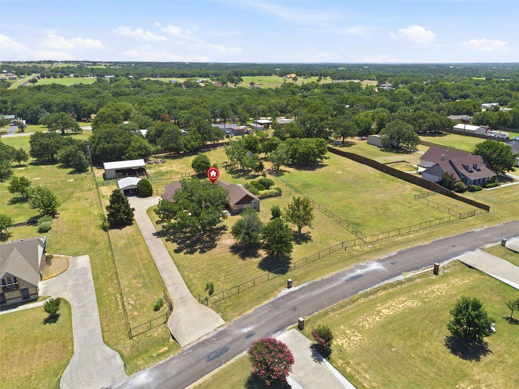 2 Acres of Land with Home for Lease in Springtown, Texas