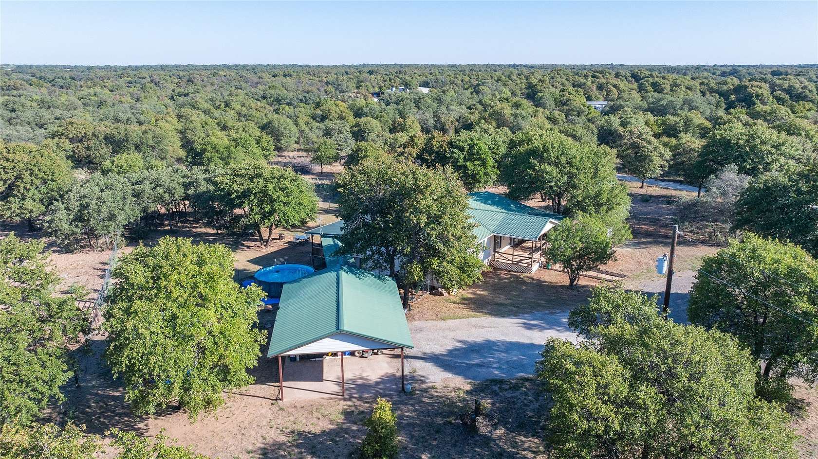 4 Acres of Land with Home for Sale in Hawley, Texas