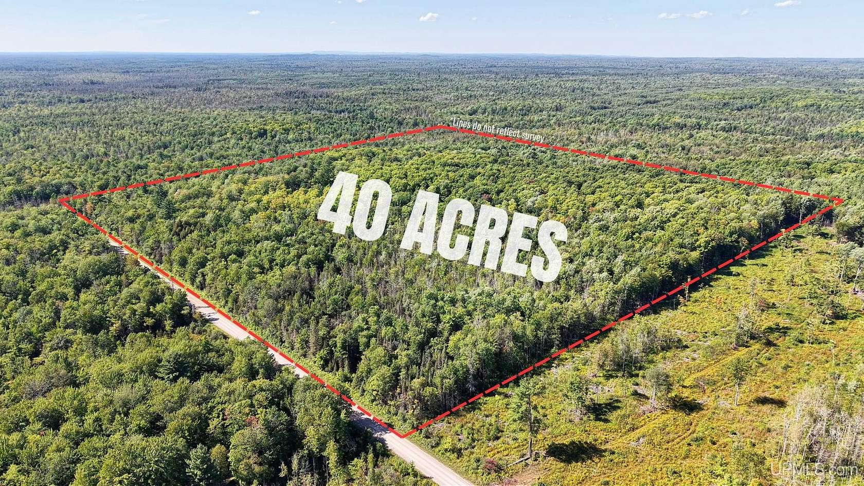 40 Acres of Recreational & Residential Land for Sale in Rock, Michigan