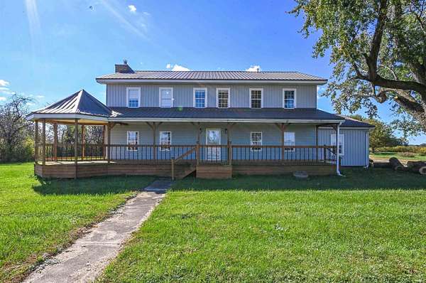 3.26 Acres of Land with Home for Sale in Greentown, Indiana