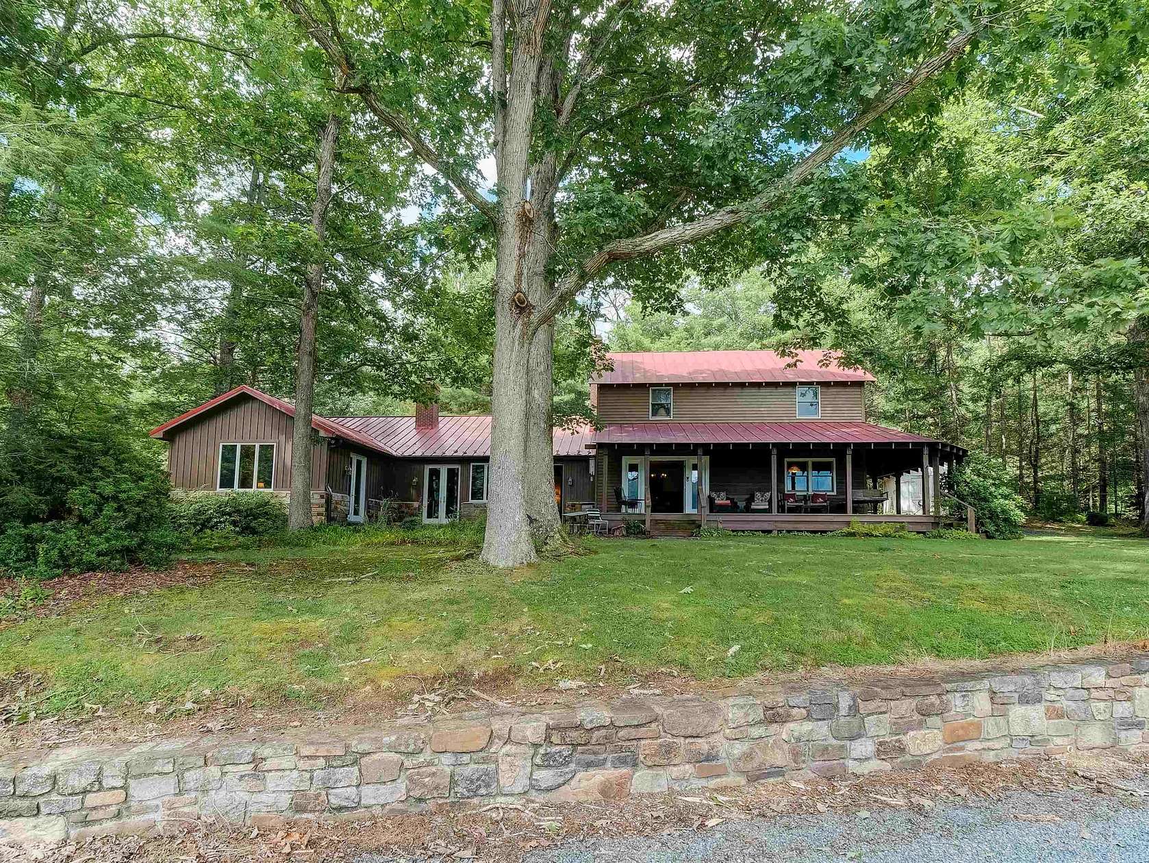 10.4 Acres of Land with Home for Sale in Warm Springs, Virginia