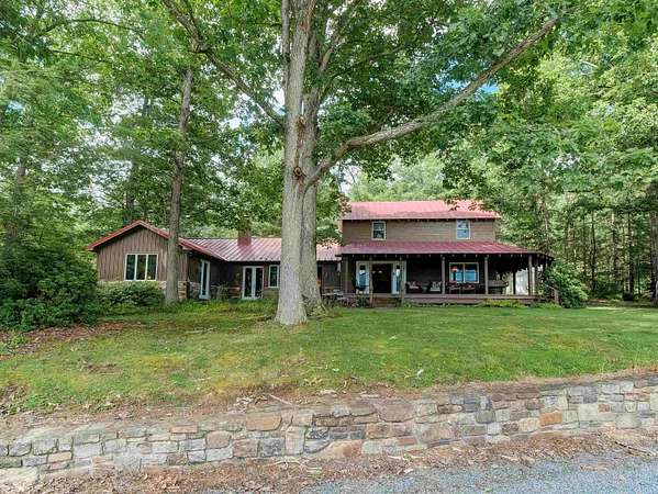 10.4 Acres of Land with Home for Sale in Warm Springs, Virginia