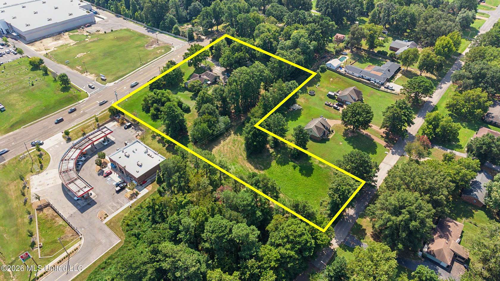 3 Acres of Commercial Land for Sale in Olive Branch, Mississippi