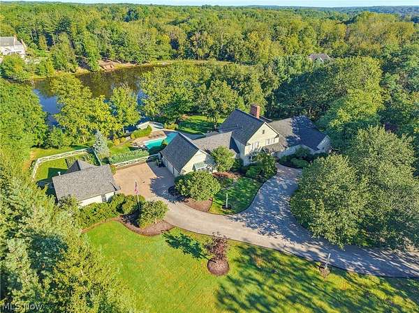 5 Acres of Land with Home for Sale in Chagrin Falls, Ohio