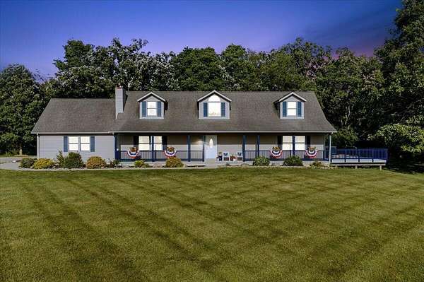 10.4 Acres of Land with Home for Sale in Clinton, Michigan
