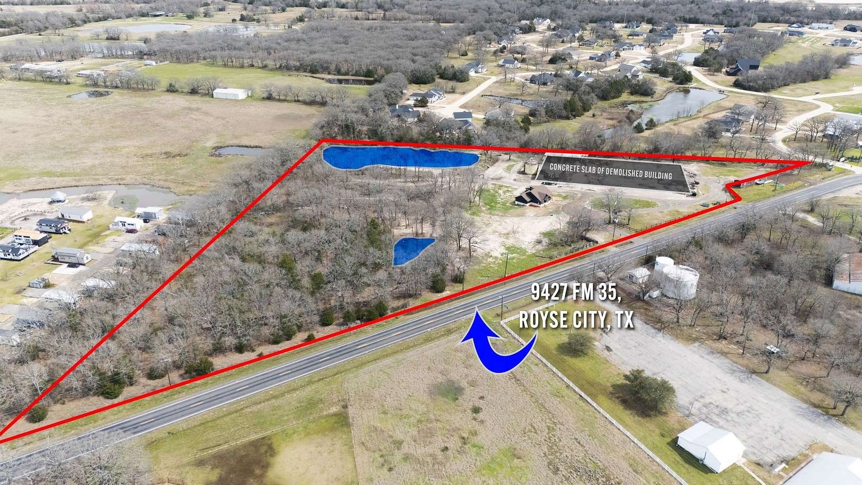 10.3 Acres of Land for Sale in Royse City, Texas