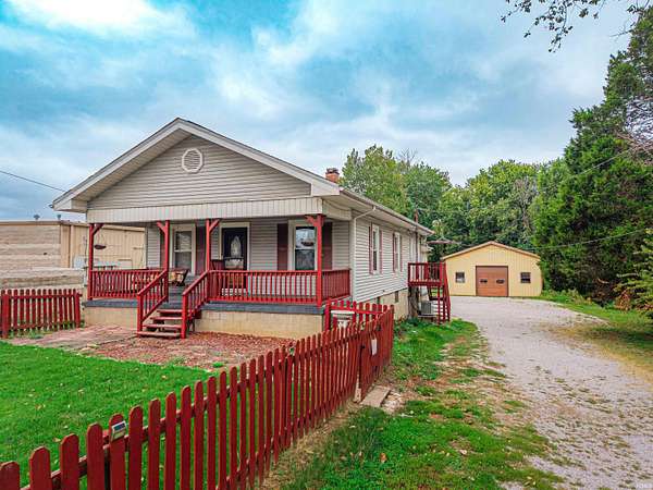 2 Acres of Land with Home for Sale in Evansville, Indiana