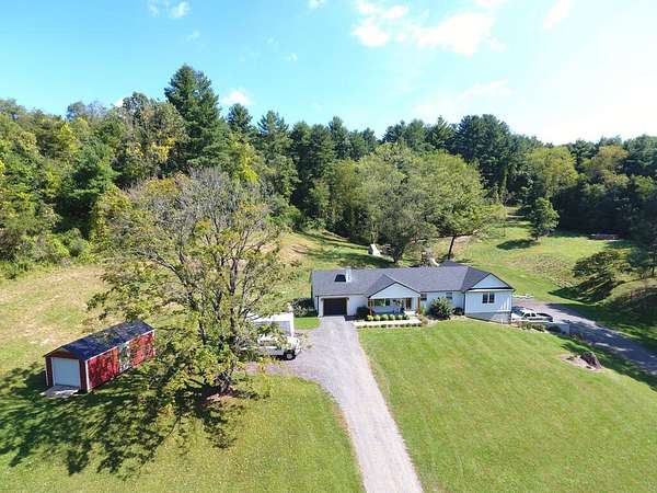 29.3 Acres of Agricultural Land with Home for Sale in Hillsville, Virginia