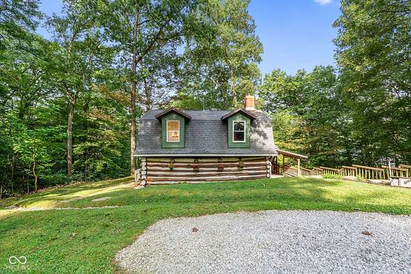 3.6 Acres of Land with Home for Sale in Martinsville, Indiana