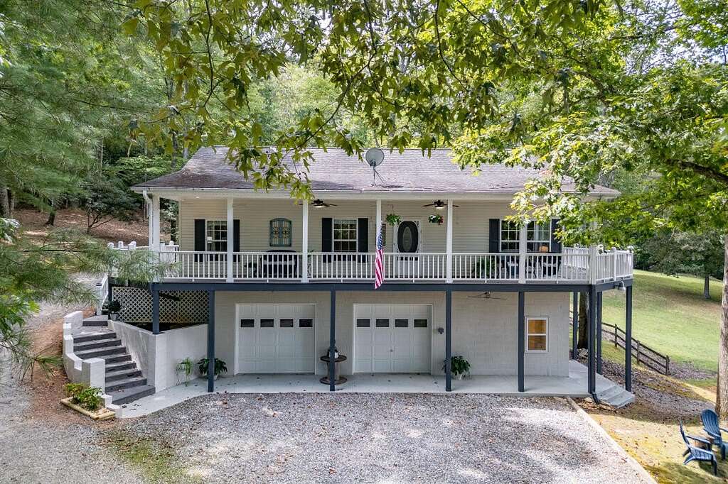 7.3 Acres of Land with Home for Sale in Blairsville, Georgia