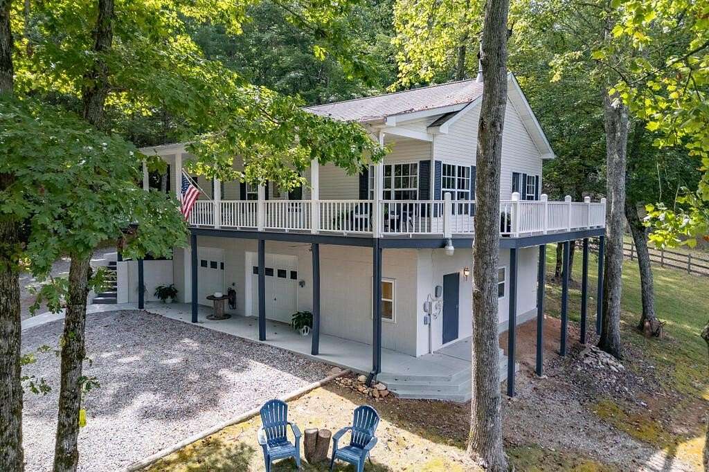 7.3 Acres of Land with Home for Sale in Blairsville, Georgia