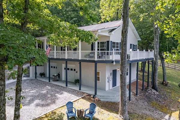 7.3 Acres of Land with Home for Sale in Blairsville, Georgia