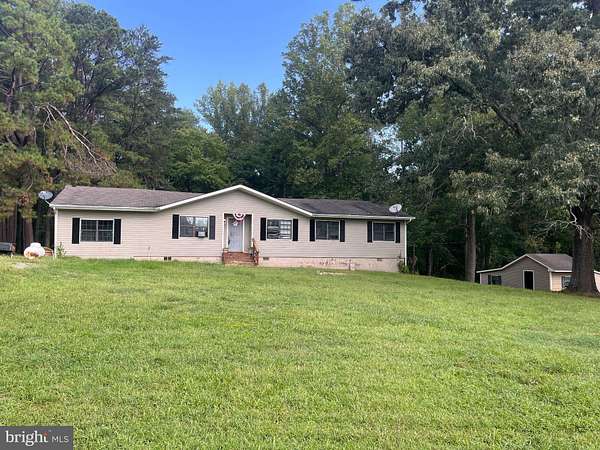 4 Acres of Land with Home for Sale in Ruther Glen, Virginia