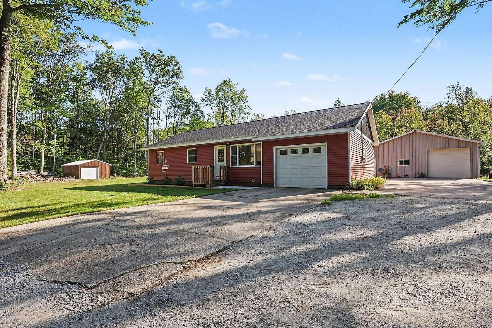 3.62 Acres of Land with Home for Sale in Fruitport, Michigan